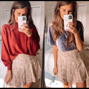 Plaid skirt